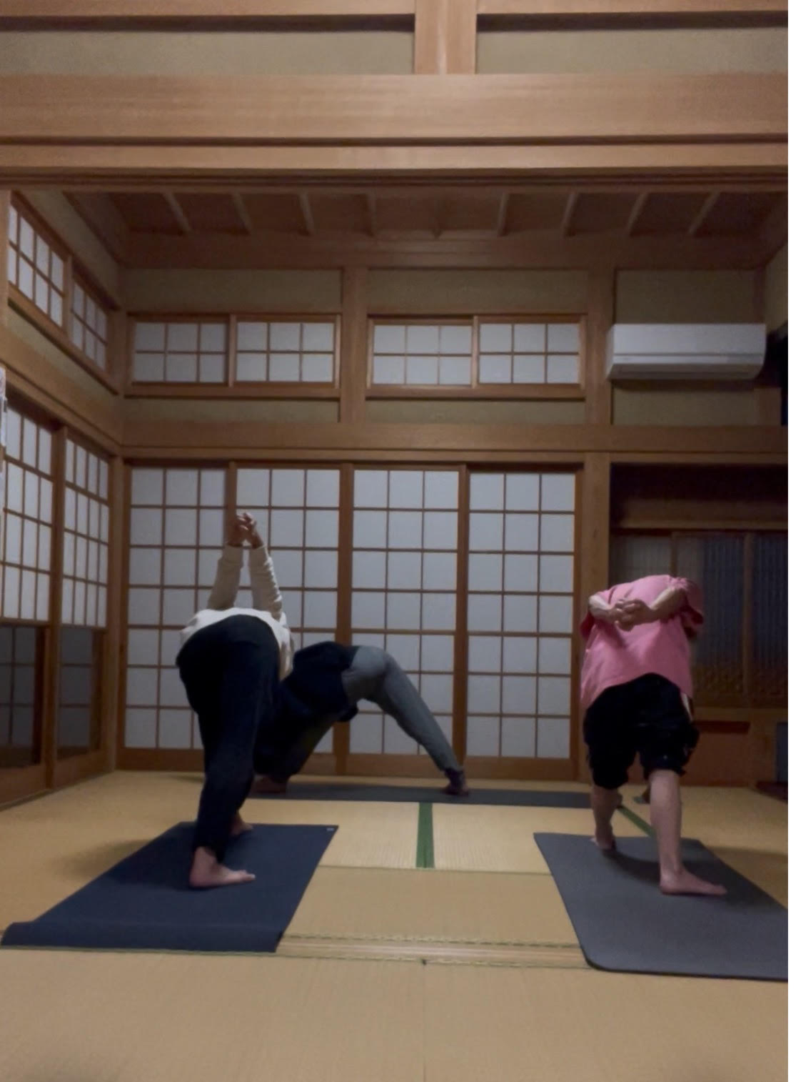 畳ヨガ
